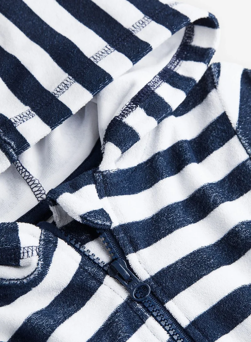 H&M Kids Stripe Hoodie Gown